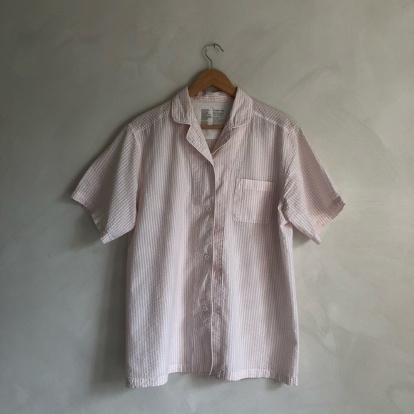 Muji Other - Muji Seersucker Pajama Shirt